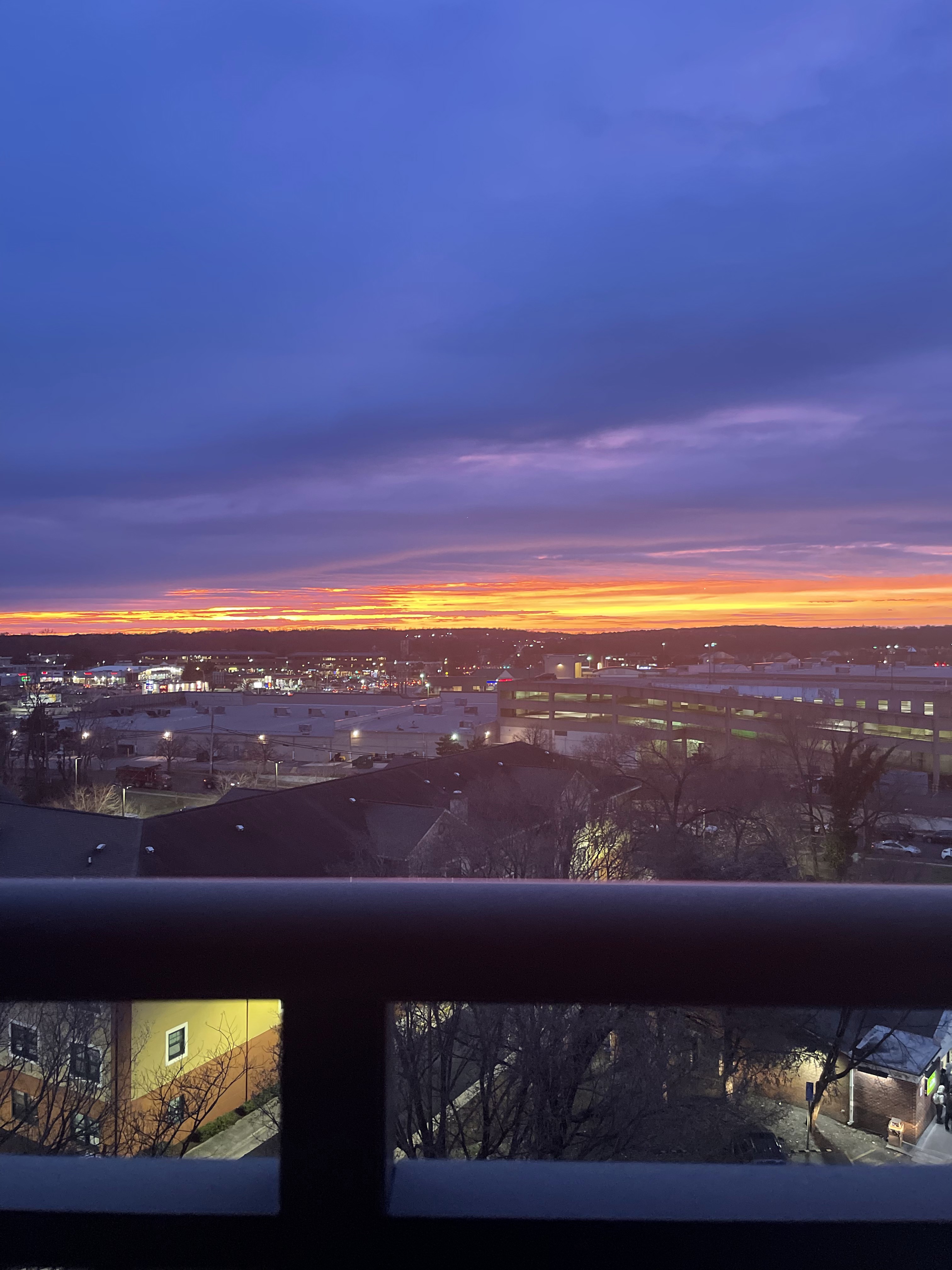 Virginia Skyline at Sunset